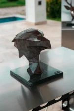 Wildform Metal Eagle Sculpture
